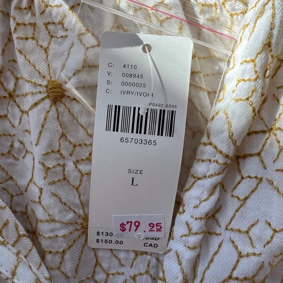 plicrc yellow flower blouse - Picture 3 of 4